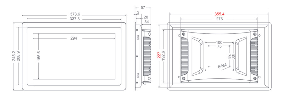  tpc133 m2 dimensions