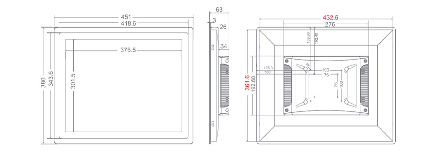  tpc190 m2 dimensions