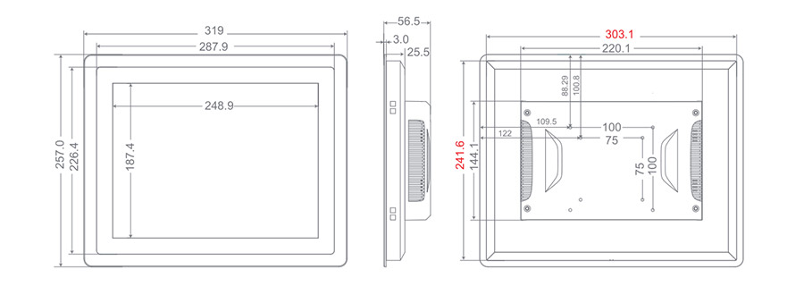  tpc120 m2 dimensions