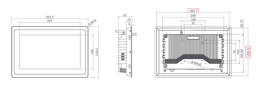  tpc116 m2 dimensions