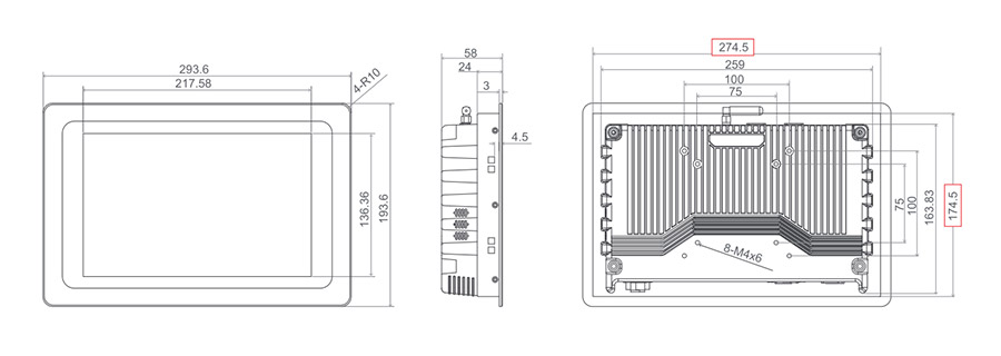  tpc101 m2 dimensions