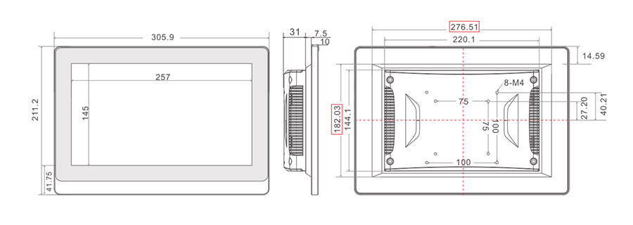  tpc116 m2 dimensions