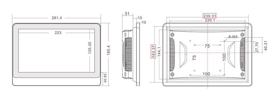  tpc101 m2 dimensions