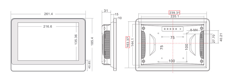  tpc101 m2 dimensions