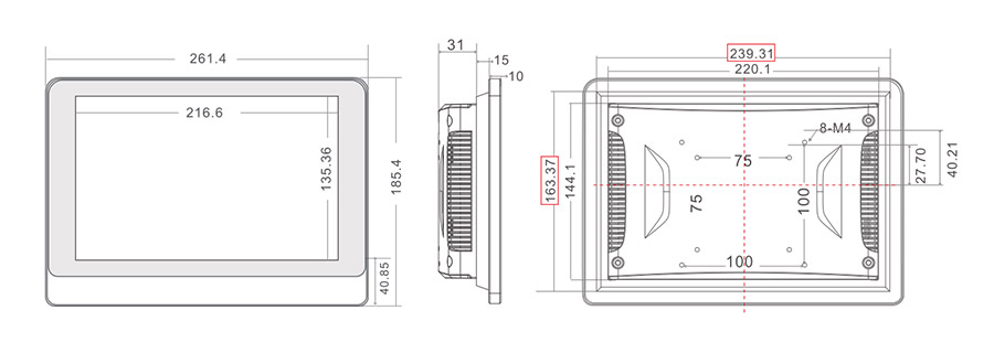  tpc101 m2 dimensions