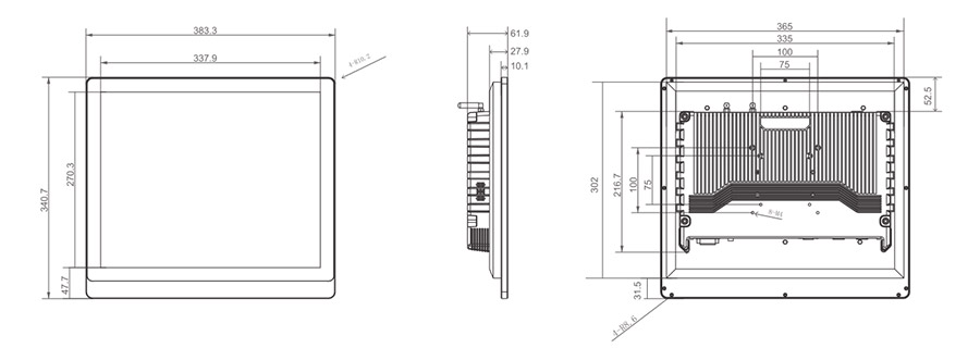  tpc170 m2 dimensions