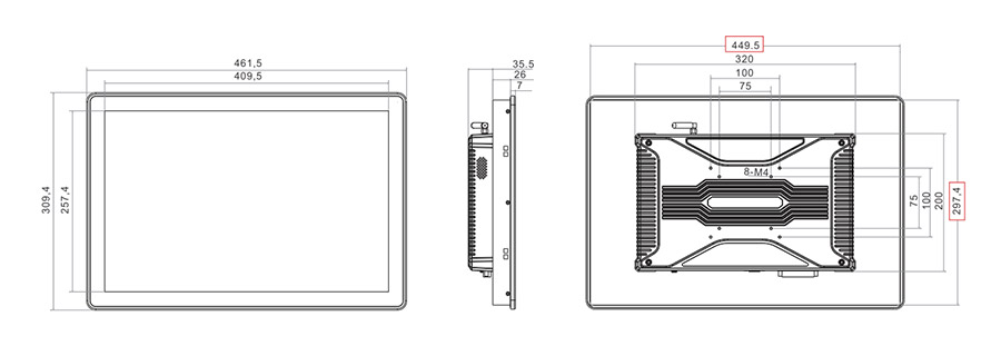  tpc191 m2 dimensions