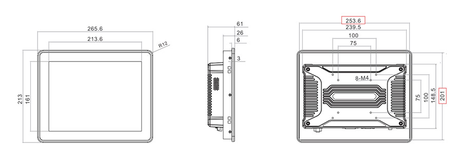  tpc104 m2 dimensions