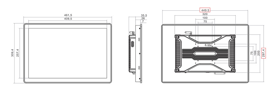  tpc191 m2 dimensions