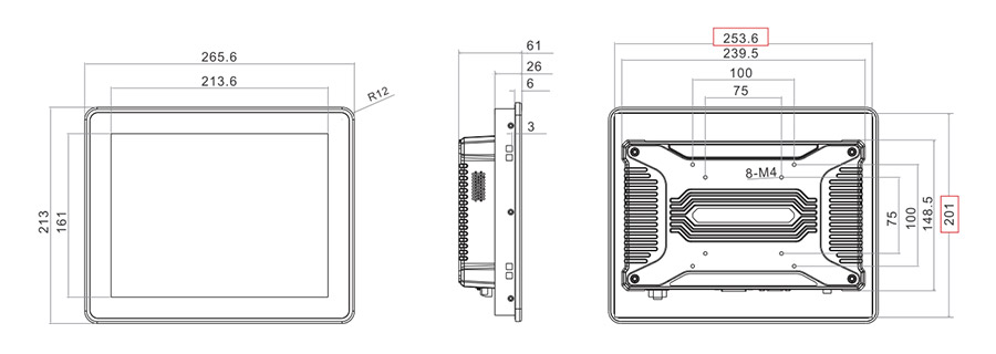  tpc104 m2 dimensions