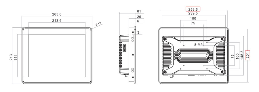  tpc104 m2 dimensions