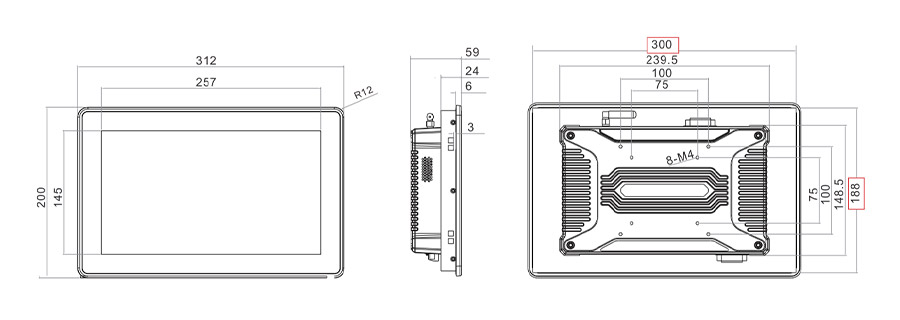  tpc116 m2 dimensions