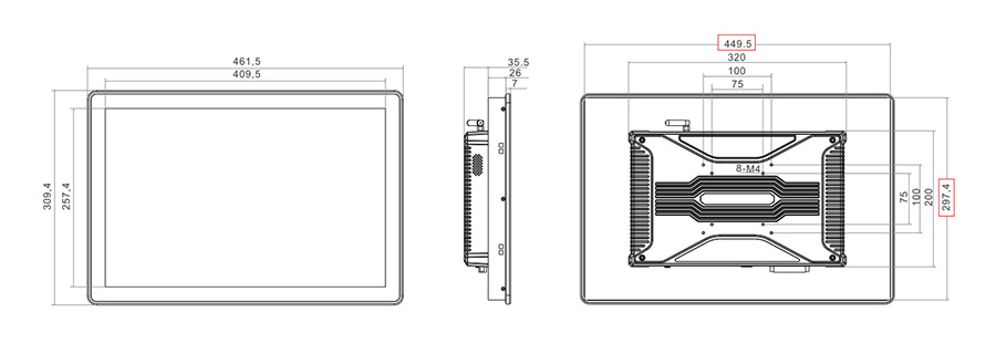  tpc191 m2 dimensions