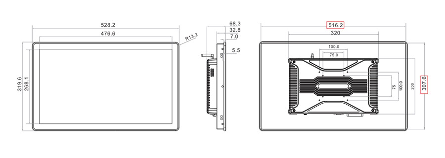  tpc215 m2 dimensions