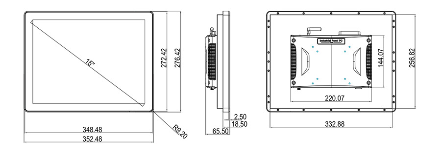  tpc150 A19 dimensions