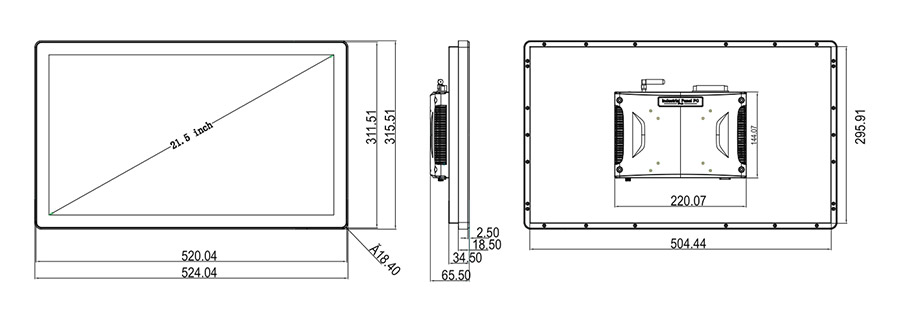  tpc215 A19 dimensions