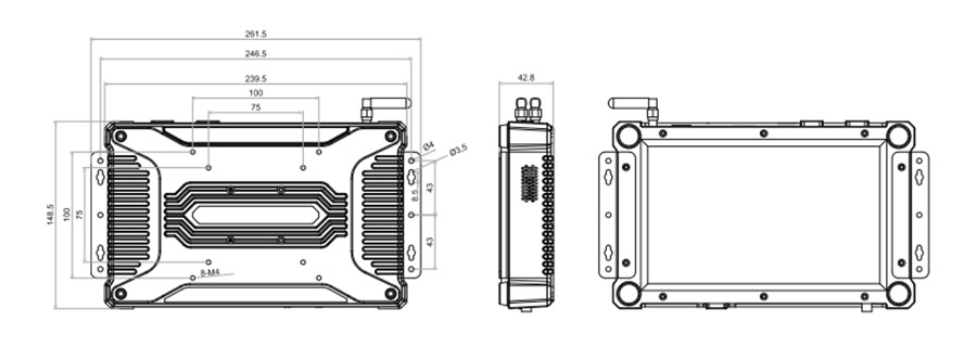  tpc101 m2 dimensions