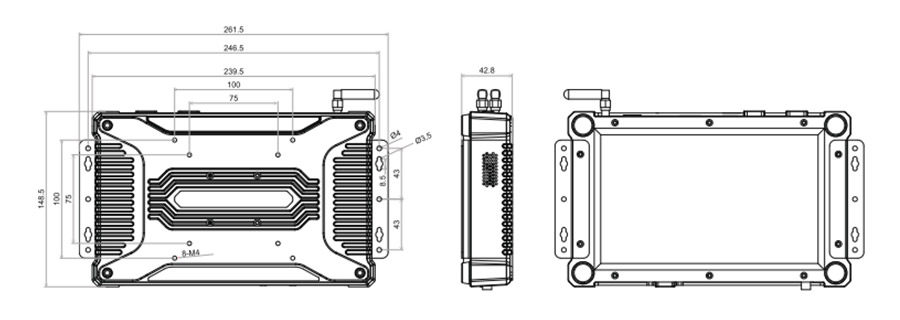  tpc101 m2 dimensions