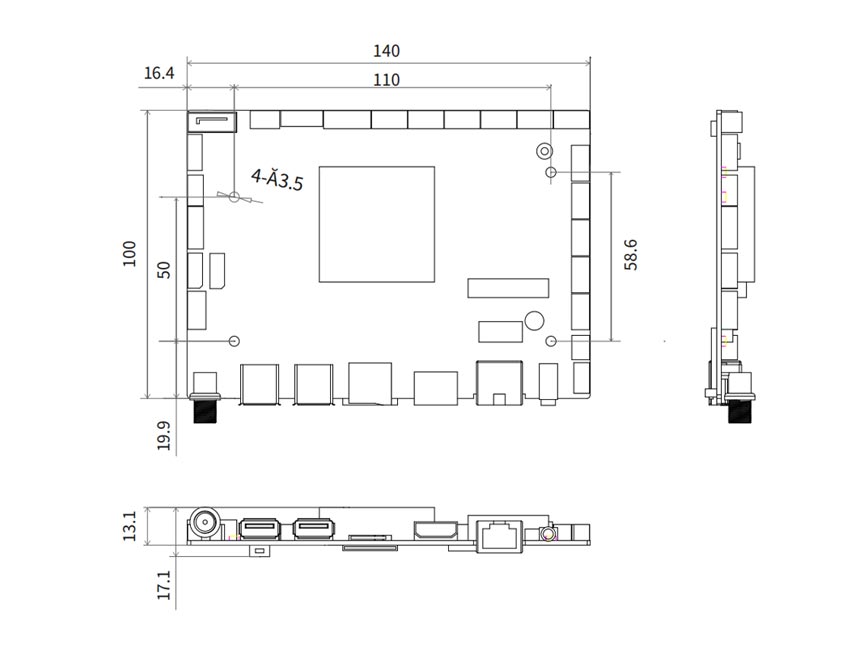  tpc101 M5 dimensions