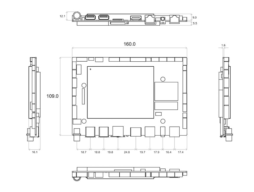  tpc101 Размеры M5