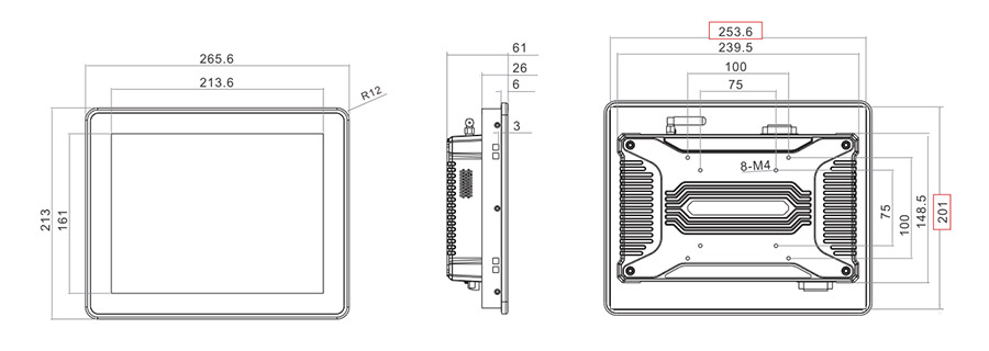  tpc104 m2 dimensions