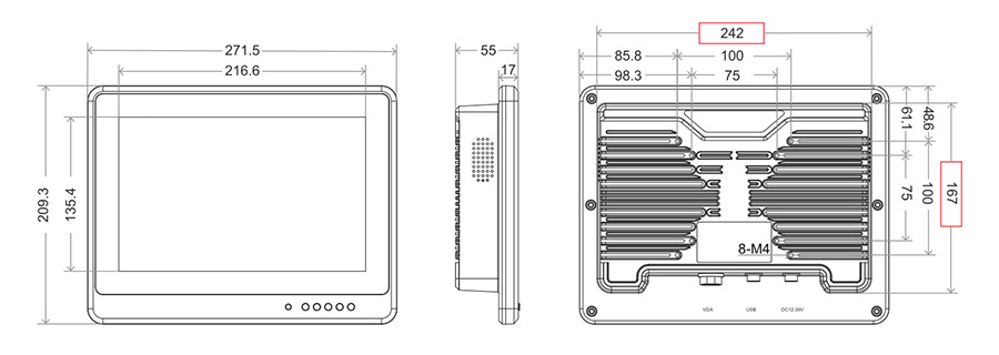  tpc101 m2 dimensions