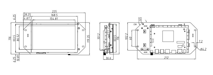  tpc070 m2 dimensions