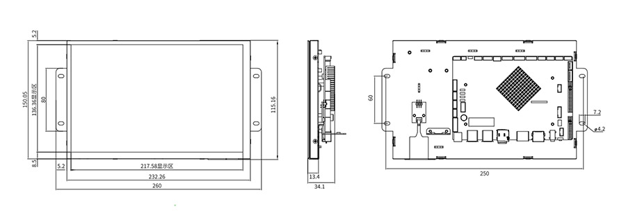  tpc101 m2 dimensions