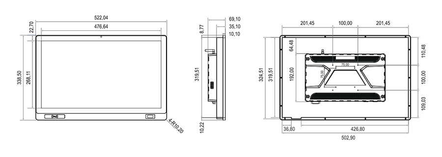  tpc215 m2 dimensions