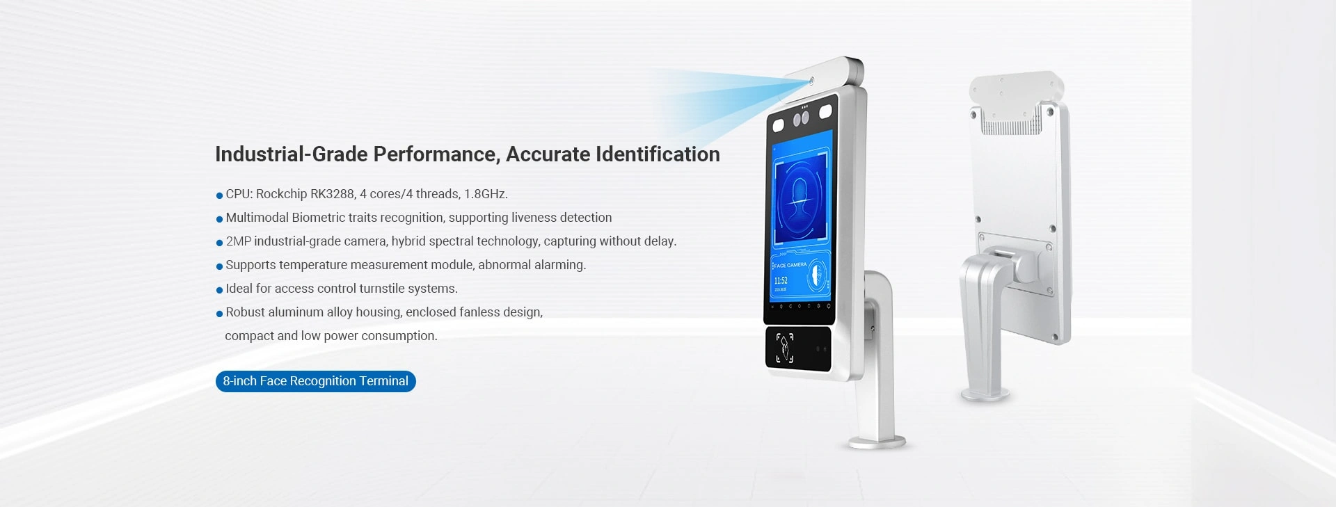 Industrial Grade Face Recognition Terminal
