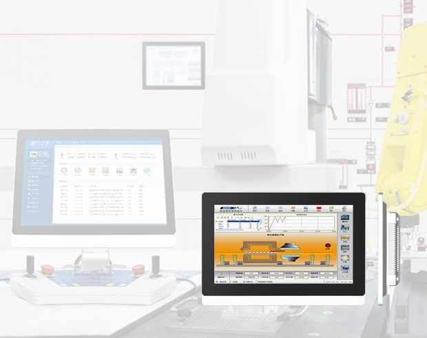 Touchthink 11.6 inch Panel Mount LCD Display Used in Manufacturing Floor 