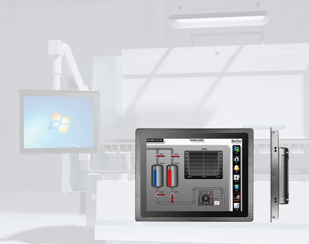 dokunarak düşünmek 15.0 inch Panel Mount LCD Display for Large Industrial Machinery Operation 