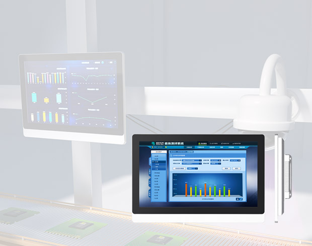 dokunarak düşünmek 15.6 inch Panel Mount LCD Display Used In Production Floor 