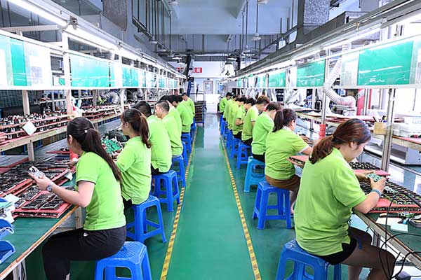  Phinkhink Line di produzione di lavoratori