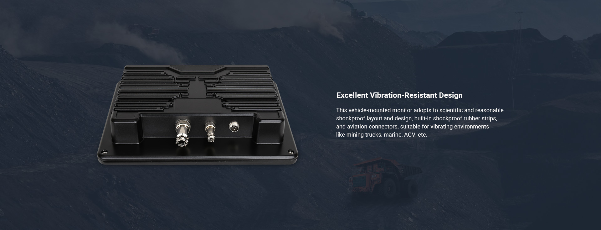  Vehicle Mounted Industrial Monitor