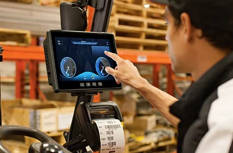 TouchThink Forklift LCD Display Monitor