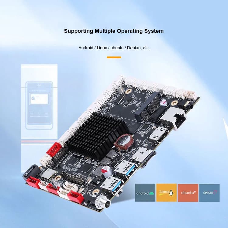 Industrial PC Supports Multiple Operate System Android Linux Ubuntu and Debian