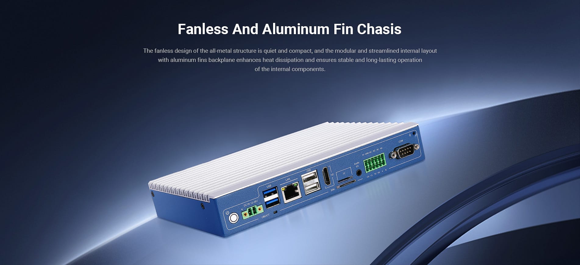 Fanless And Aluminum Fin Design Industrial Computer Z Series-tuya