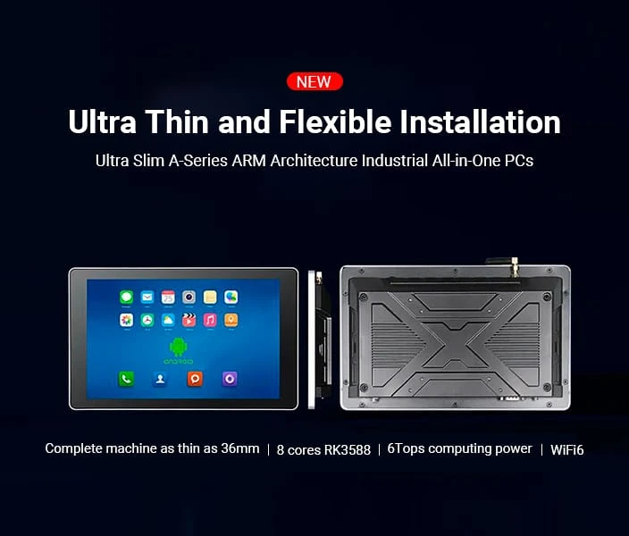 arm all in one PCs ultra thin and flexible installation