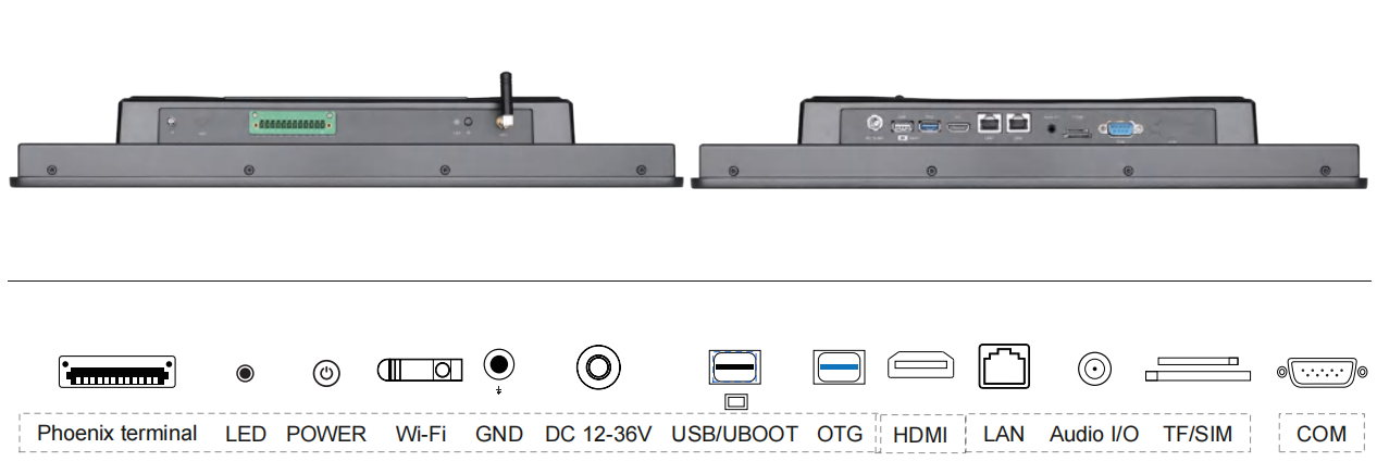 19 Inches Rugged Panel Rk3588 WIFI Phoenix Terminalswebp