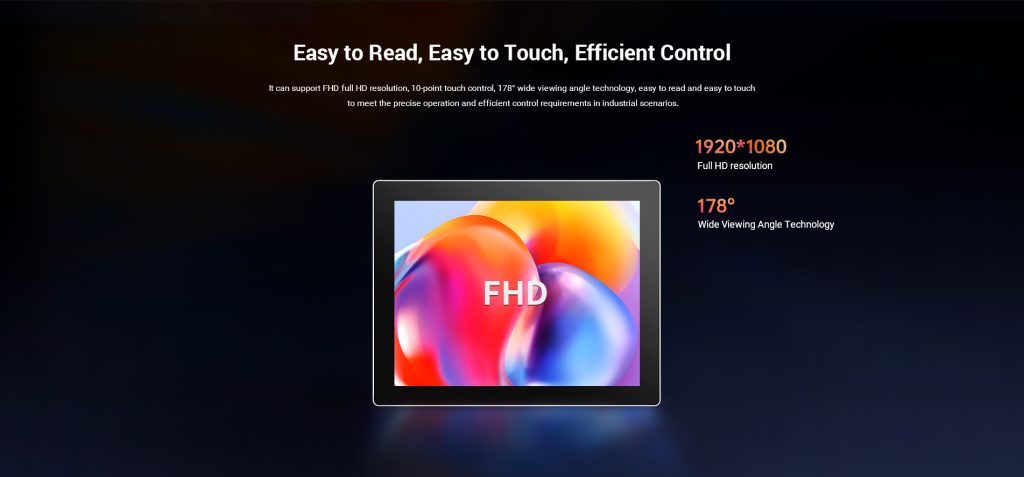 1920×1080 FHD Wall Mount Desktop Monitor