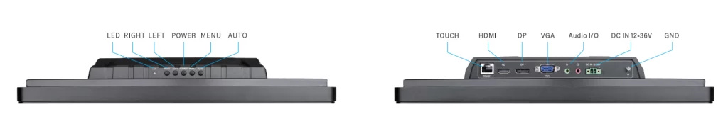Embedded Industrial LCD Display Interfaces