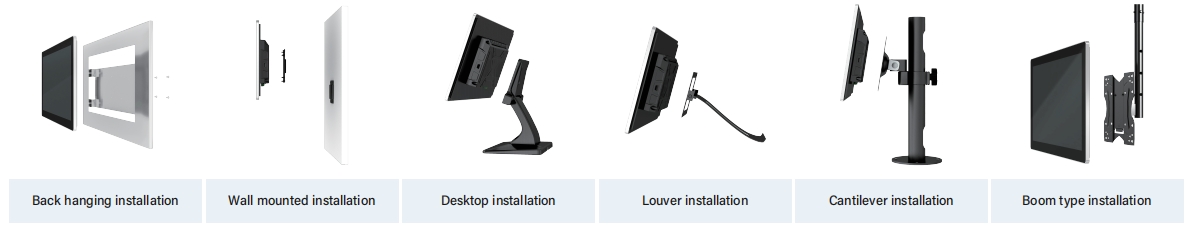 Installation Methods for Wall-mounted Industrial LCD Display Monitor