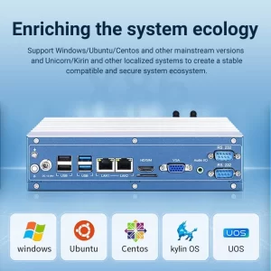 CL Series Industrial Box Computer Windows Ubuntu Centos UOS Kylin System-TouchThink IPC Manufacturing
