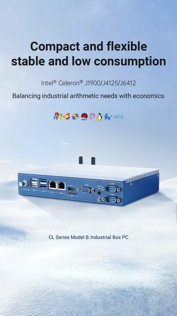 CL-Series-Model-B-Industrial-Box-PC-TouchThink IPC Manufacturing