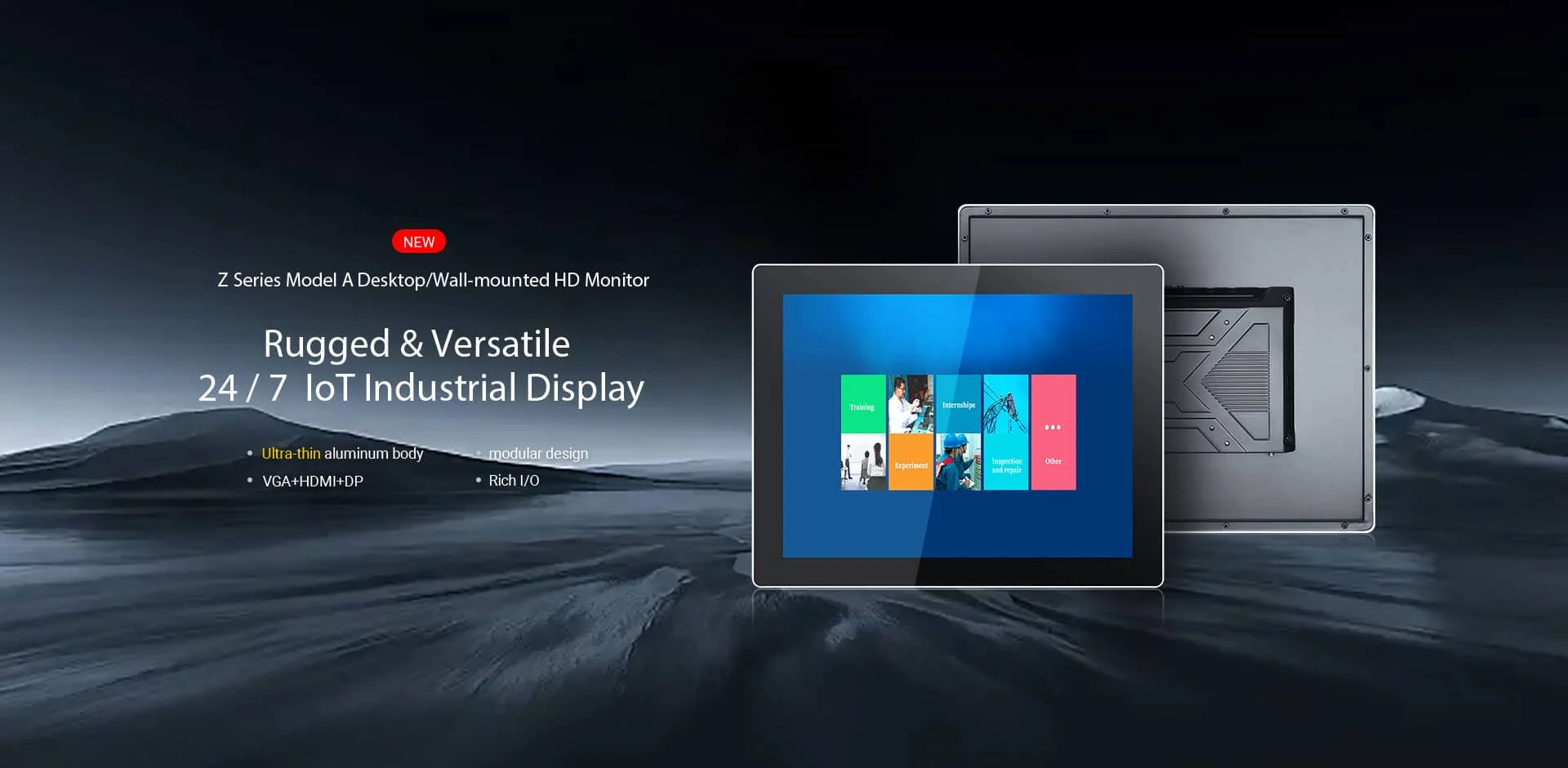 Rugged & Versatile Iot Industrial Display TouchThink