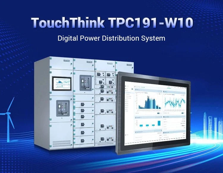 TouchThink TPC191-W10 Digital Power Distribution System