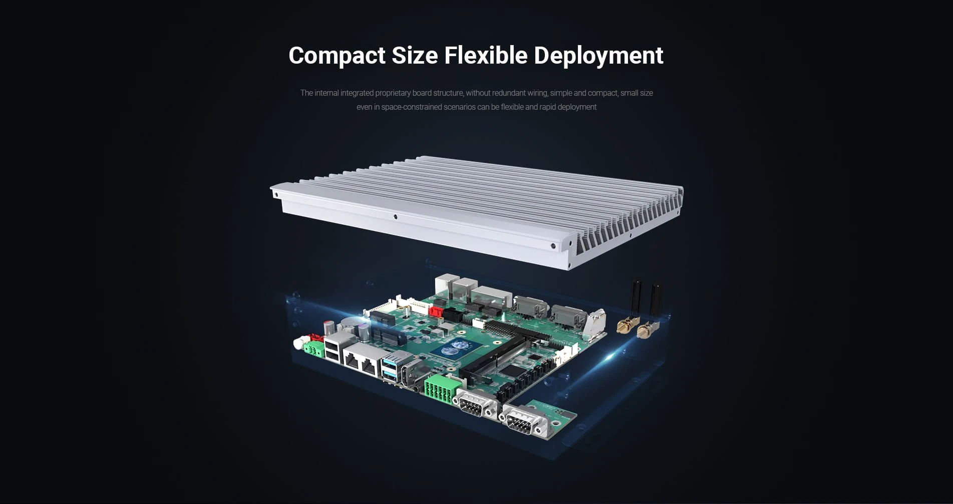 compact industrial Box PC for flexible deployment.