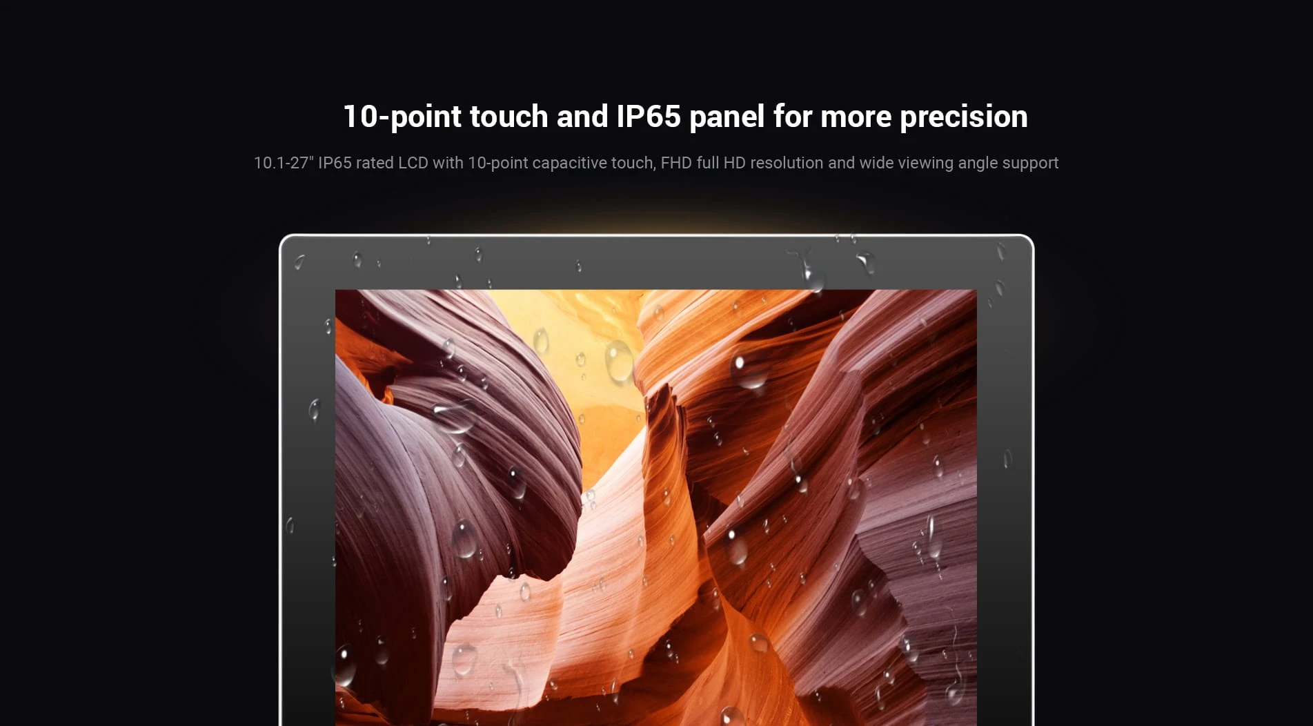 10-27 inches wall-mounted arm all-in-one PC-TouchThink IPC Manufacturing