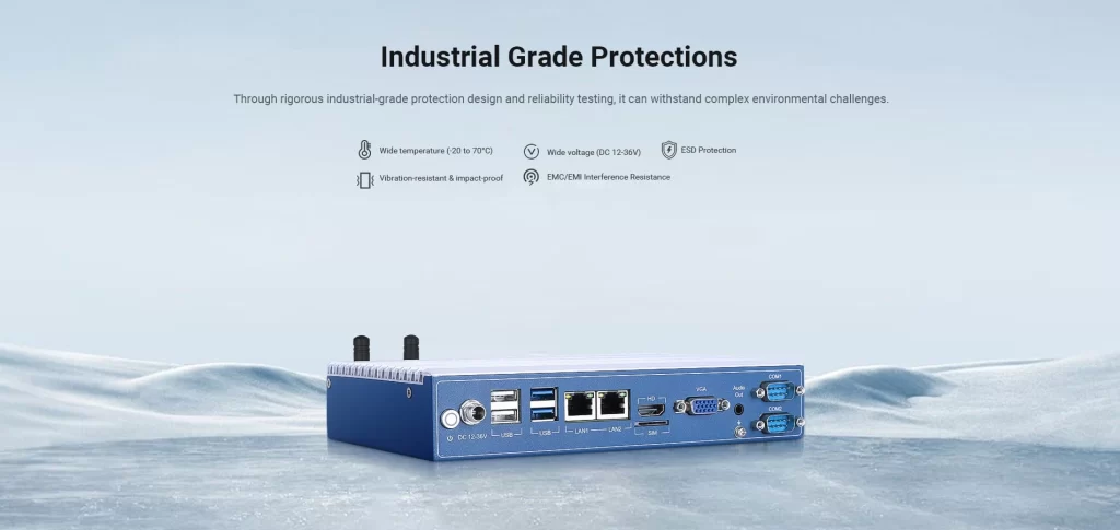 Vibration-resistant & impact-proof, Breite Temperatur (-20 to 70°C), Vibration-resistant & impact-proof
